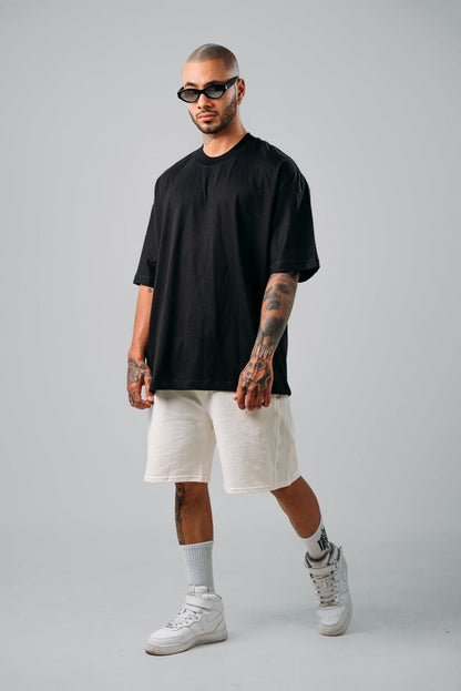 Camiseta Oversize Básica Negra