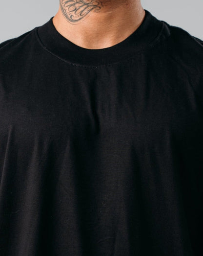 Camiseta Oversize Básica Negra