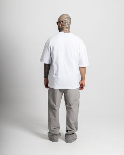 Camiseta básica blanca oversize